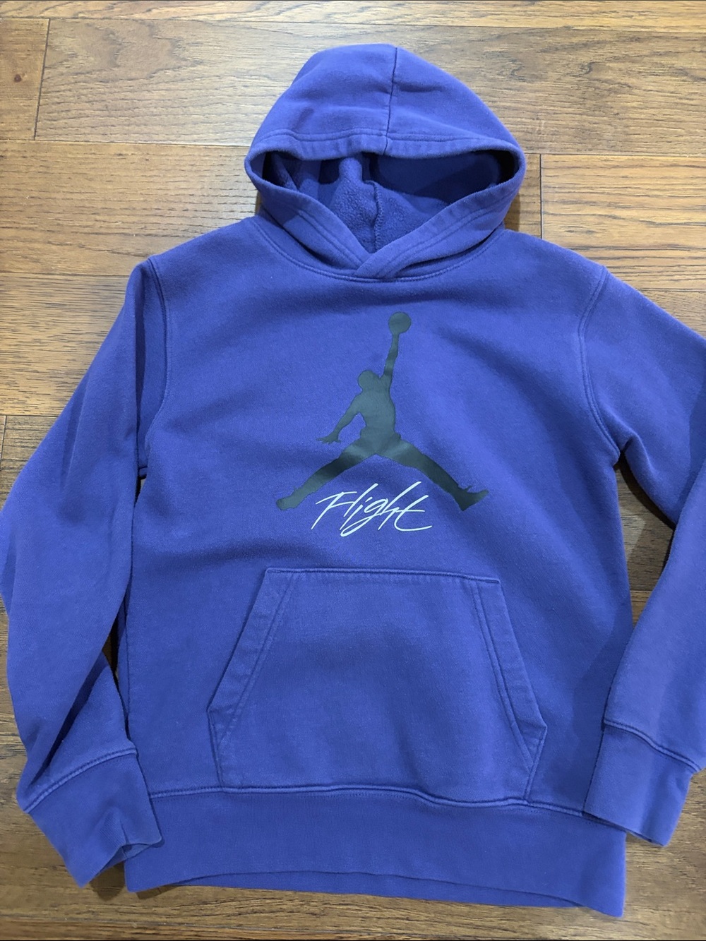 Jordan Purple Pullover Hoodie with Jumpman Logo